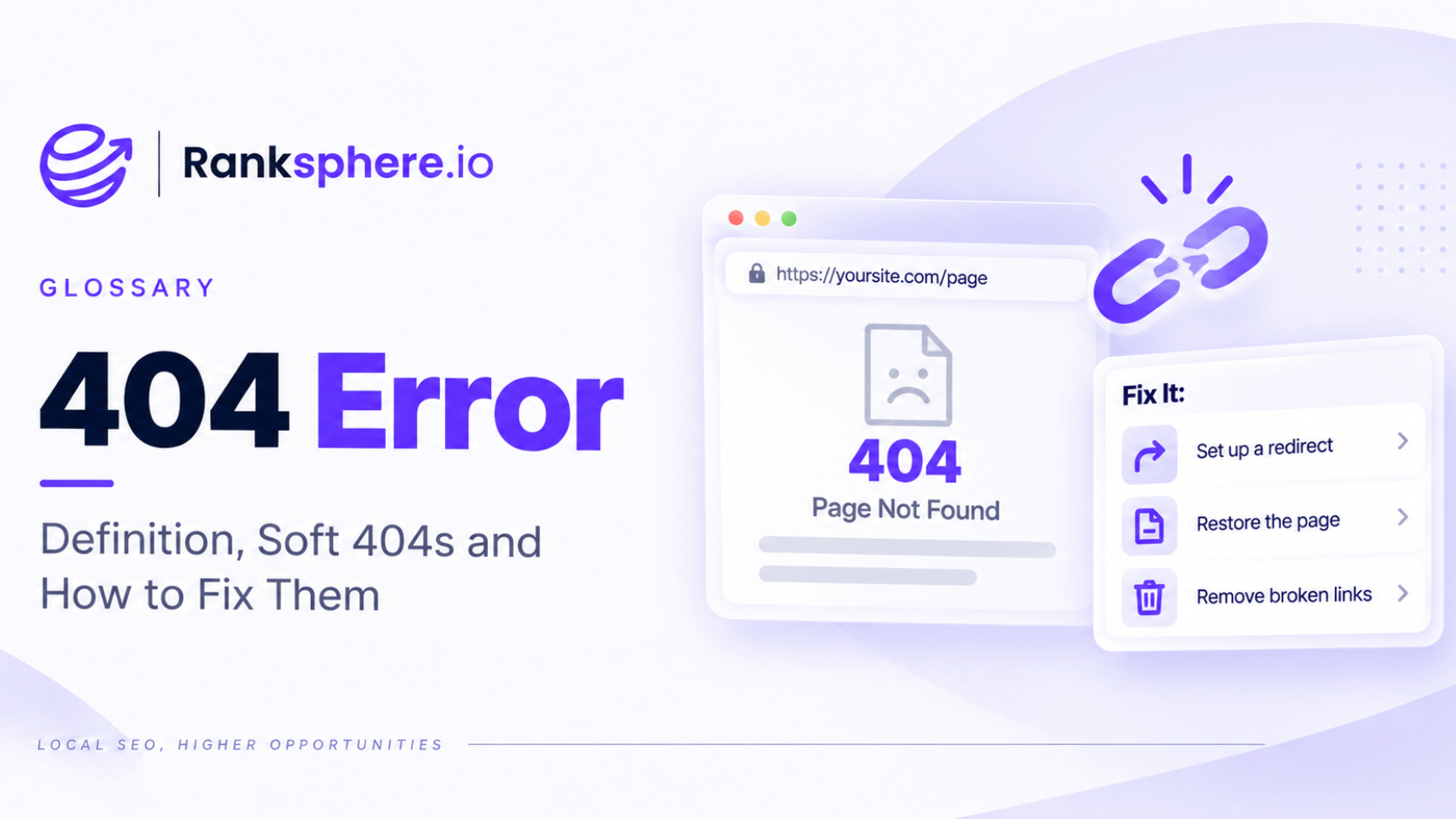 404 Errors and How to Fix Broken Pages