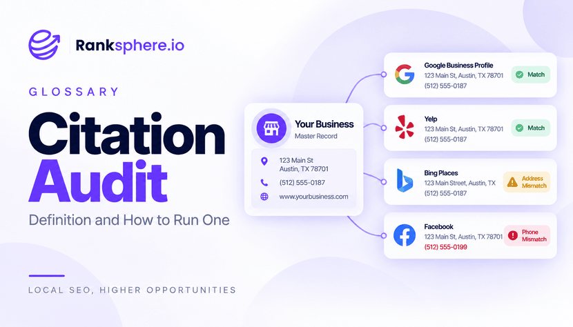 Citation Audit for Local SEO