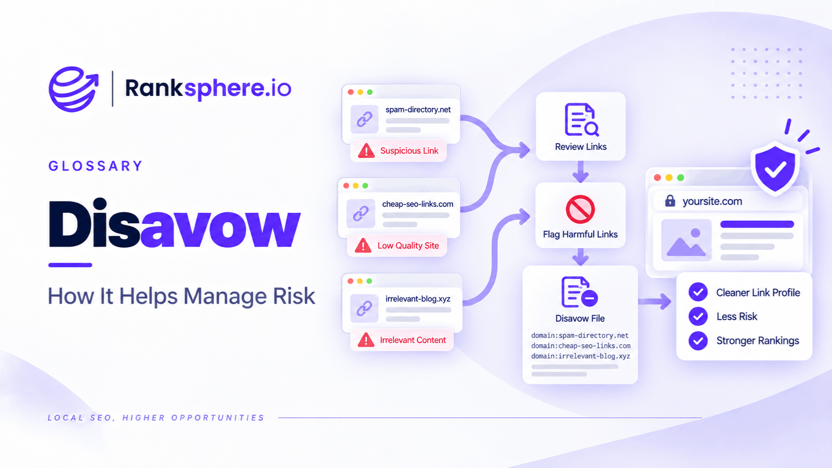 Disavow Links and Managing Harmful Backlink Risk