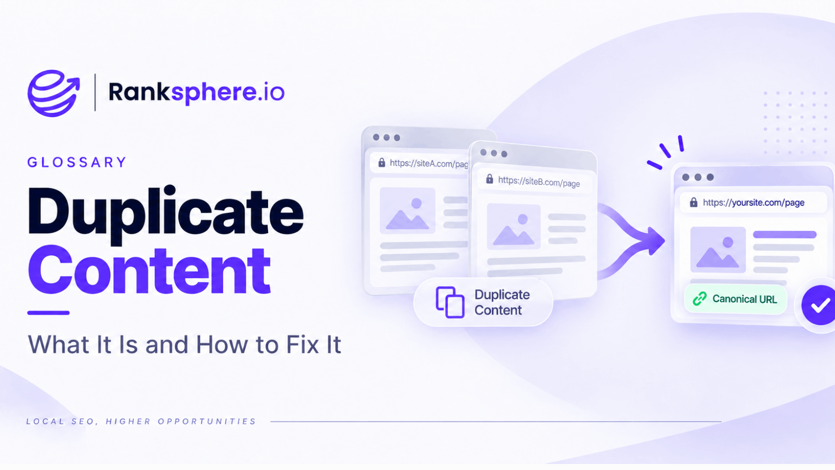 Duplicate Content and Canonical URL Best Practices
