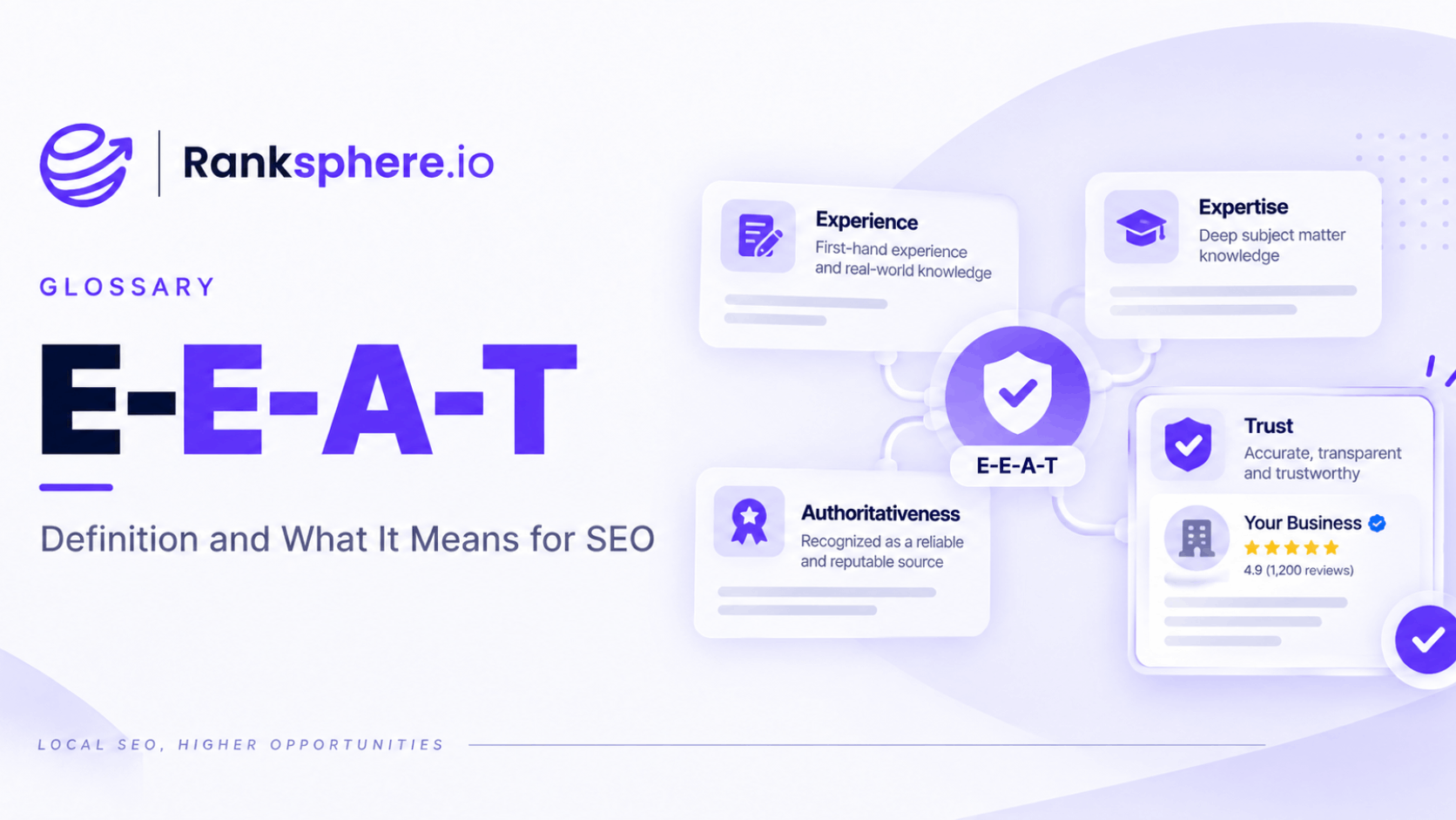 E-E-A-T in SEO: Experience, Expertise, Authoritativeness and Trust