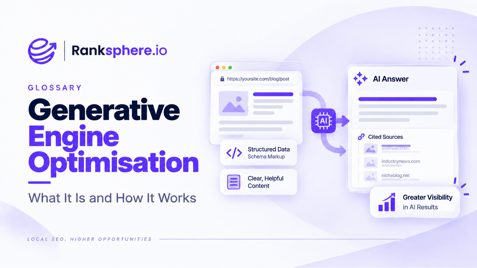 Generative Engine Optimisation for AI Search Visibility