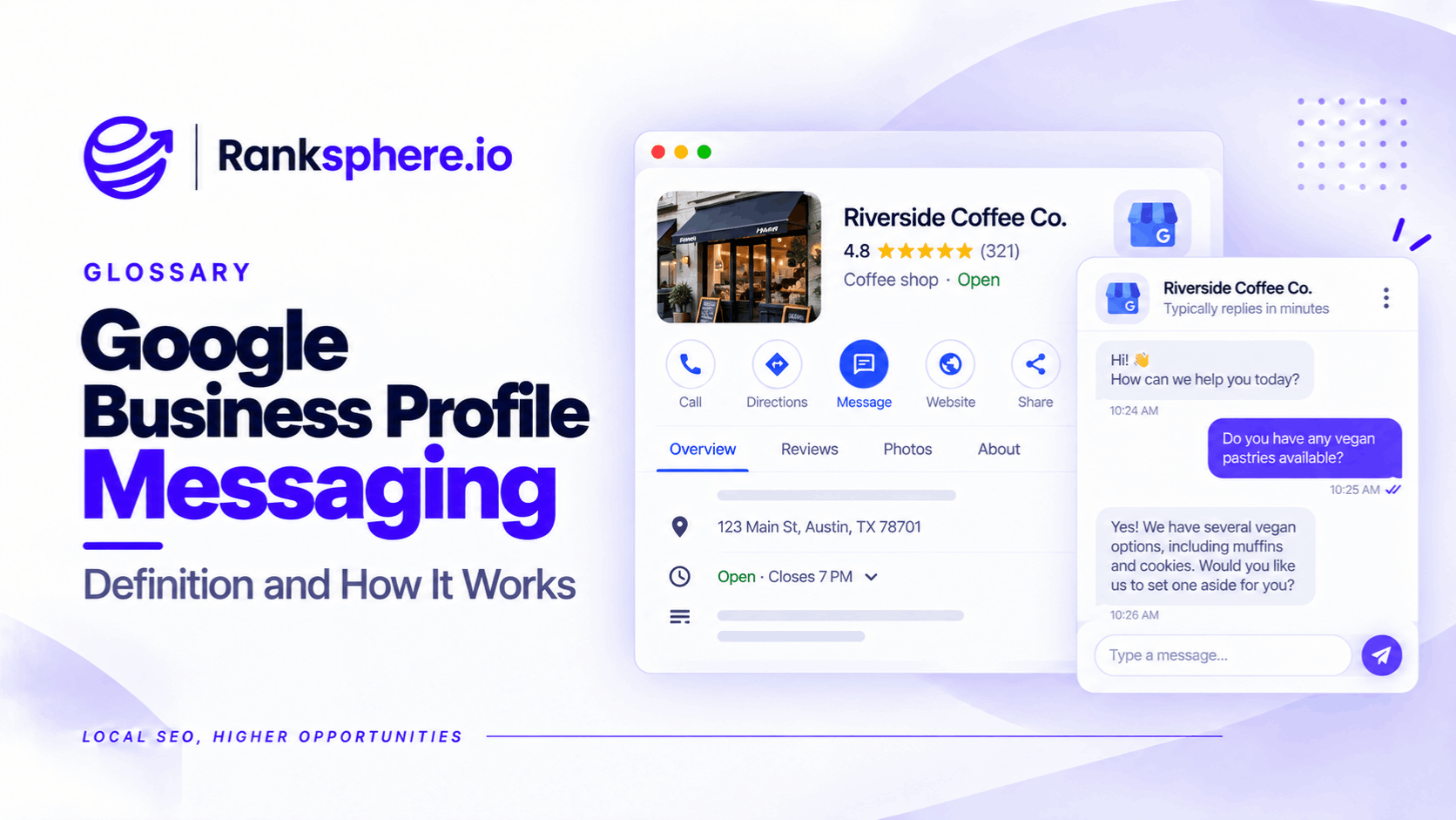 Google Business Profile Messaging Definition and How It Works