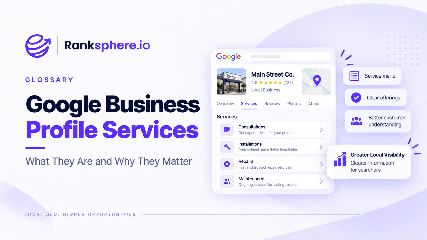 Google Business Profile Services – What They Are and Why They Matter