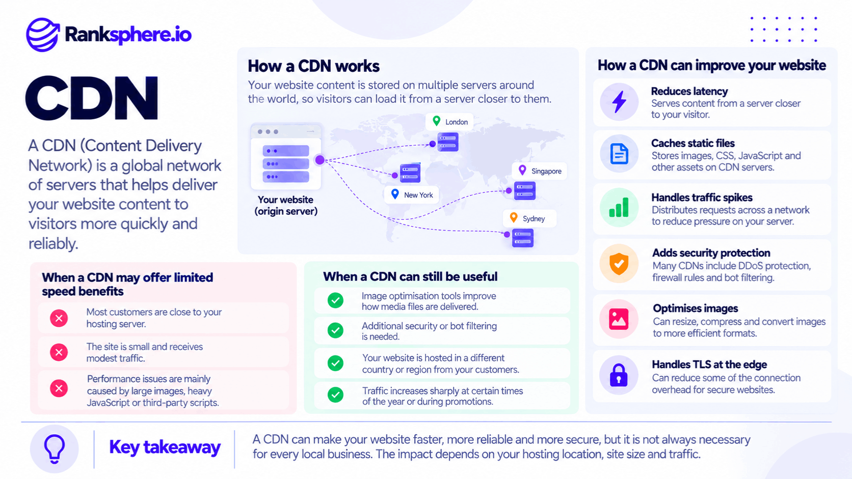 How a Content Delivery Network (CDN) Works for Websites