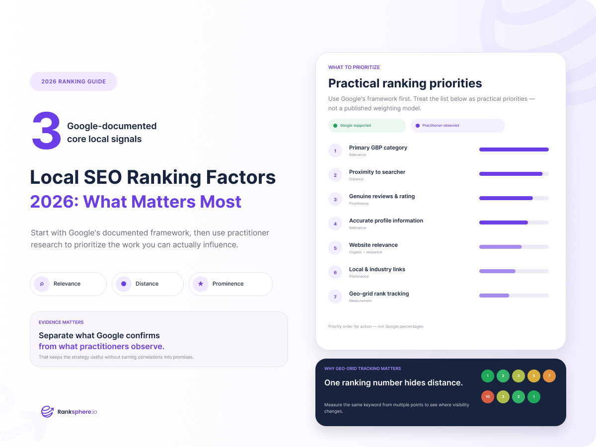 Local SEO Ranking Factors 2026 Featured Image