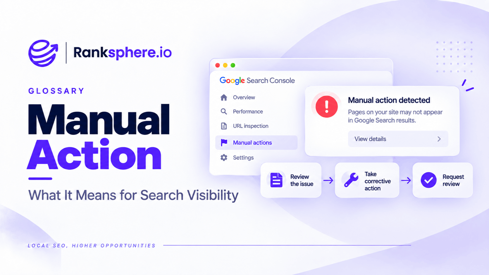 Google Manual Action and Its Impact on Search Visibility