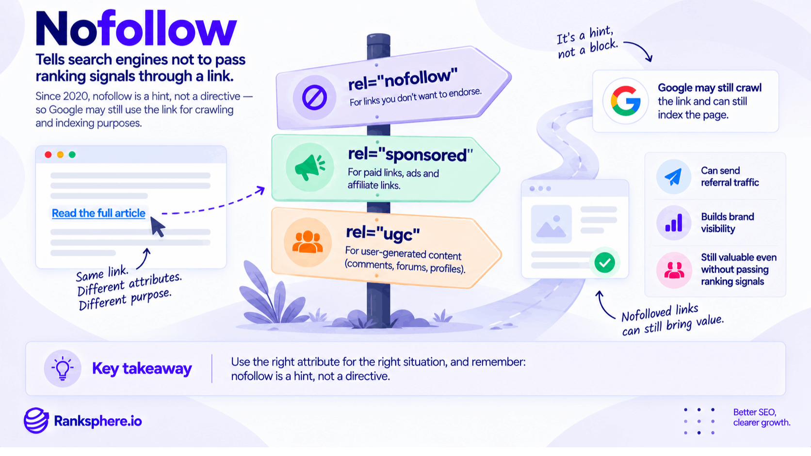 Nofollow Links and Link Attribute Best Practices