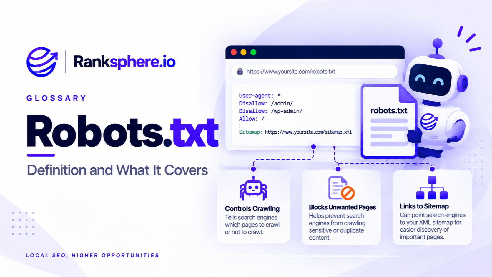Robots.txt and Search Engine Crawling Control