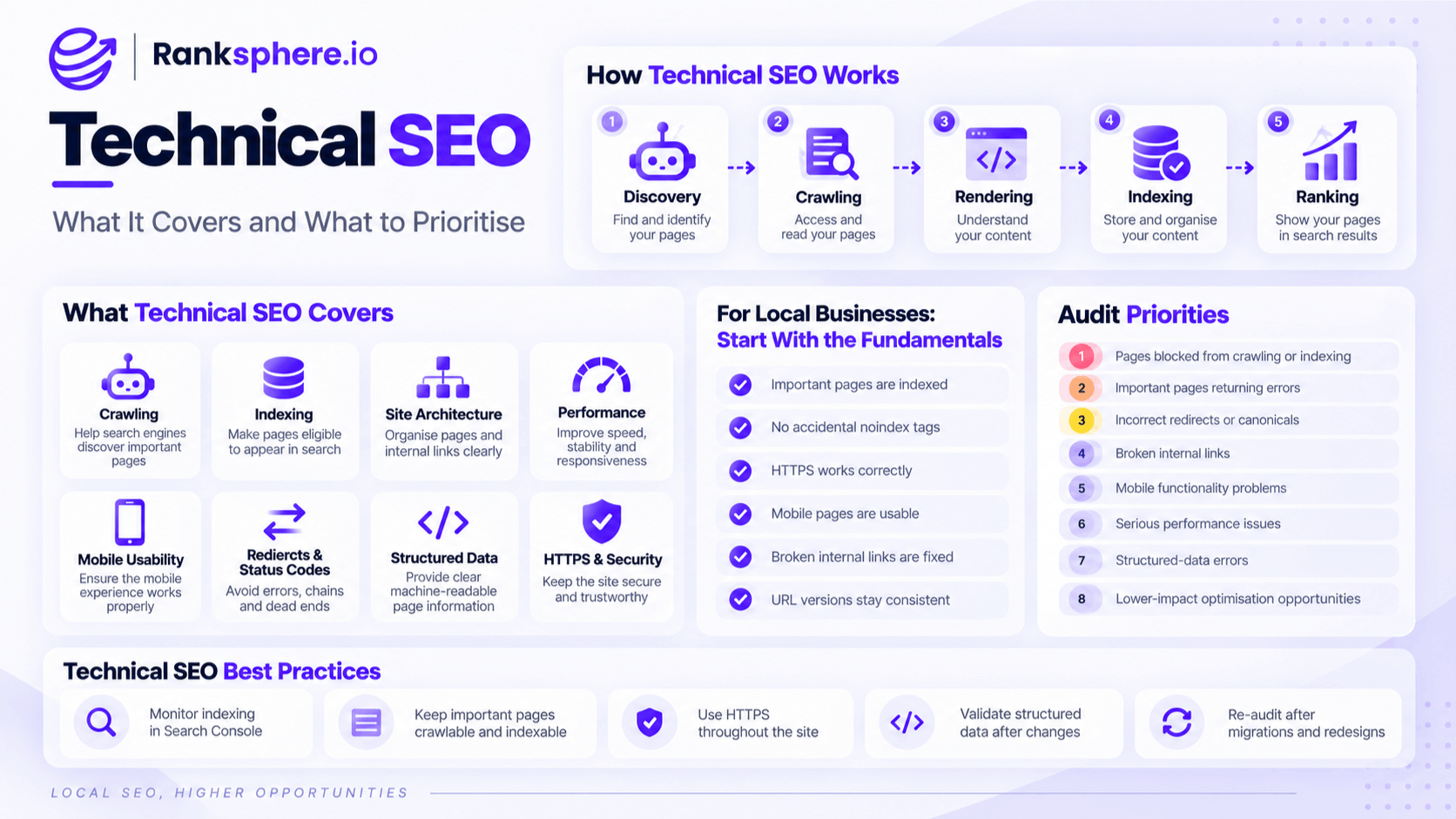 Technical SEO Priorities and Best Practices