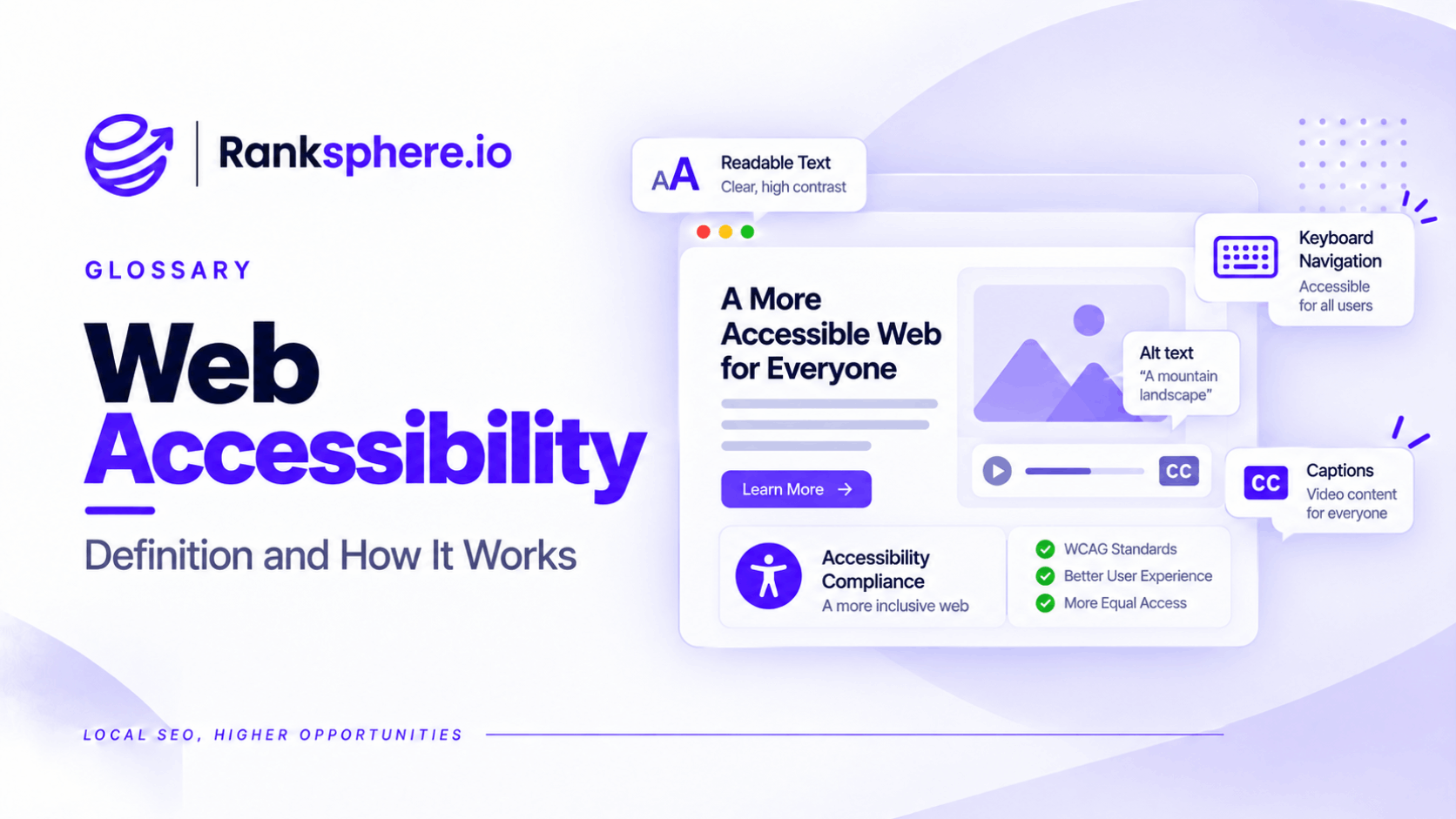 Web Accessibility Features and SEO Best Practices