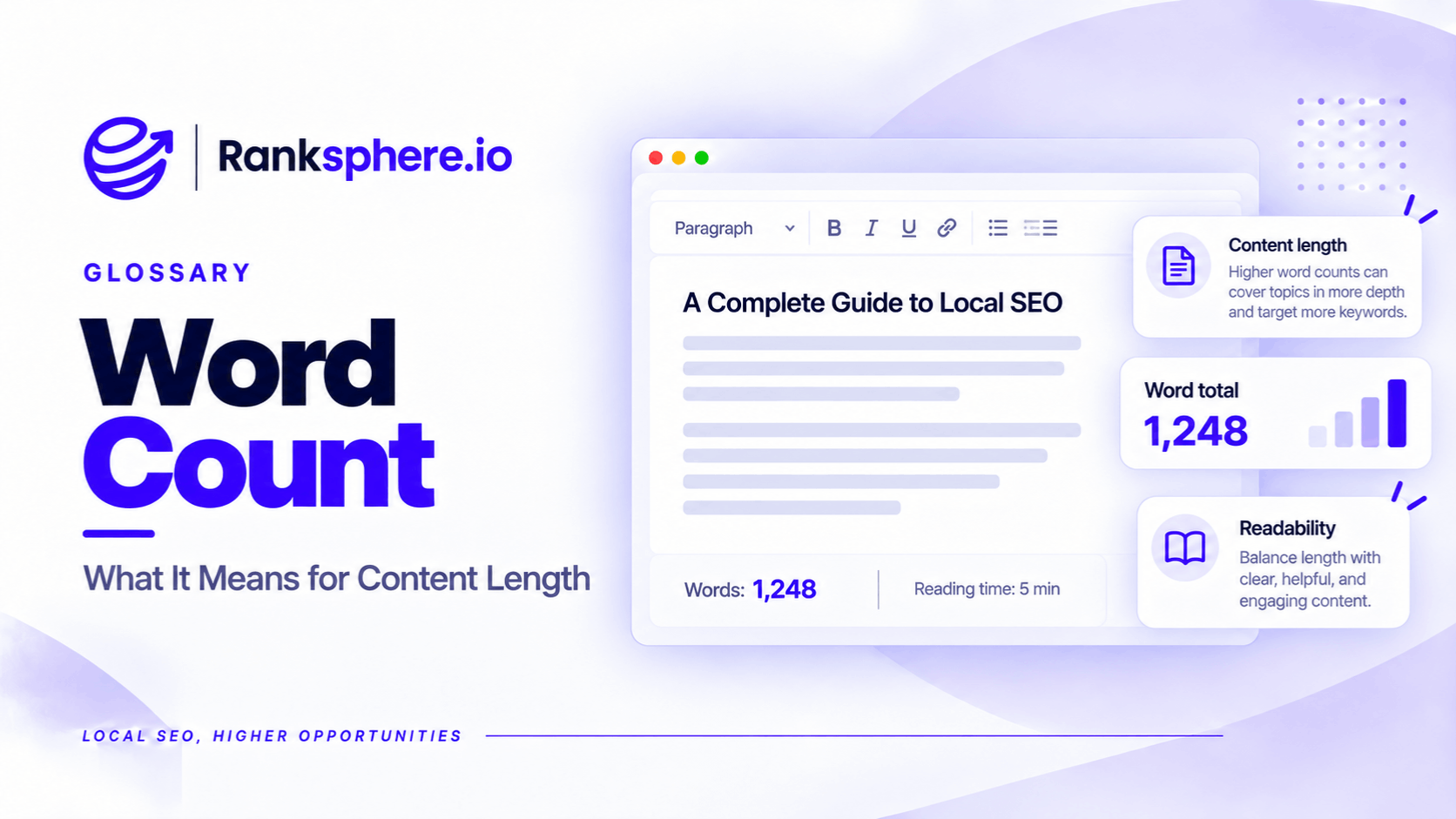 Word Count Explained and Its Importance for SEO Content